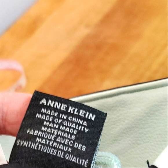 Anne Klein Light Green Tote Handbag - Picture 6 of 6